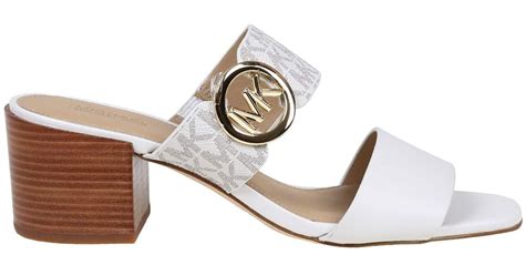 michael kors pool slide sandals|Michael Kors summer mid sandals.